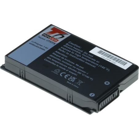 Batéria T6 Power Dell Latitude 12 7202, 7212, 7220 Rugged, 4450mAh, 34Wh, 2cell, Li-ion