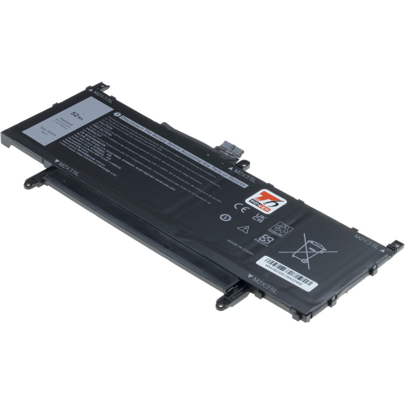 Batéria T6 Power Dell Latitude 15 9510, 9510 2in1, 6800mAh, 52Wh, 4cell, Li-poly