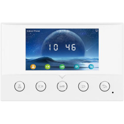 Fanvil i51W SIP vnútorná stanica, 4,3'' displ., 4SIP, WiFi, PoE, 5 prog.