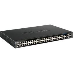 D-Link DGS-1520-52MP 44 portov GE PoE + 4 portov 2.5 GE PoE + 2 10 GE portov + 2 SFP+ Smart Mang. Sw.