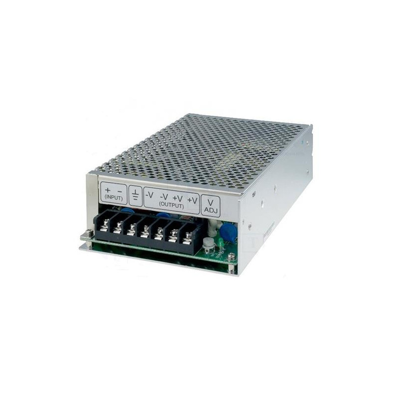 MEANWELL - SD-50C-24 - DC/DC menič napätia uzavretý z 36-72V na 24V, 50W