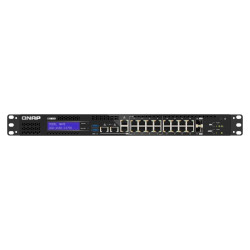 QNAP riadený hybridný switch QGD-1602-C3558-8G (8x GbE + 8x 2,5 GbE + 2x 10GbE SFP+, 8GB RAM)