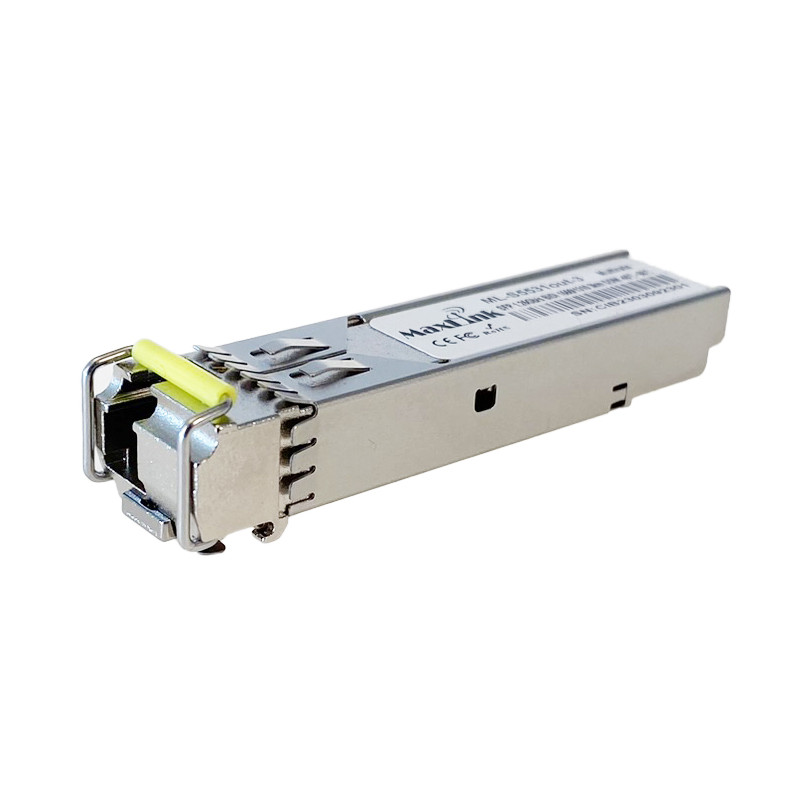 MaxLink 1.25G SFP optický modul, WDM(BiDi), SM, Tx1550/Rx1310nm, 3km, priemyselný -40C+85C, 1x LC, DDM