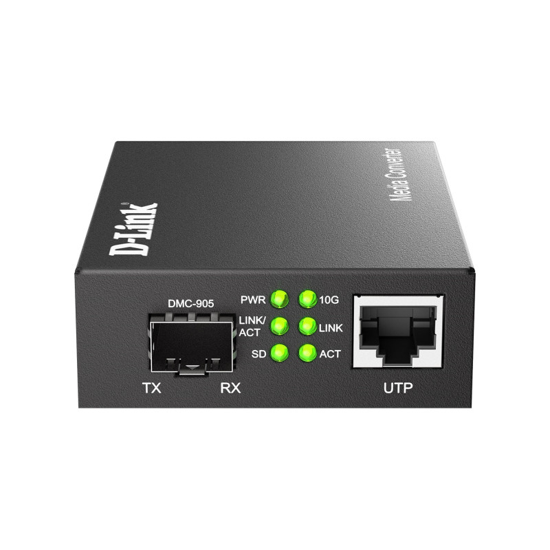 D-Link DMC-905/E - 10G/5G/2.5G/1G port na 1 x 10GBASE-X SFP+ port Media Converter (300m)