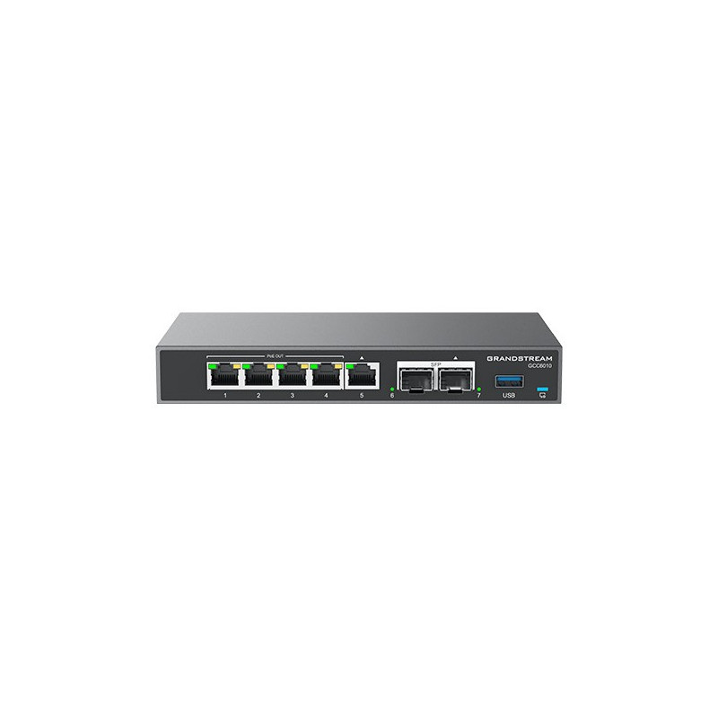 Grandstream GCC6010 all-in-one riešenie (VPN router, NGFW, PoE switch a IP PBX)