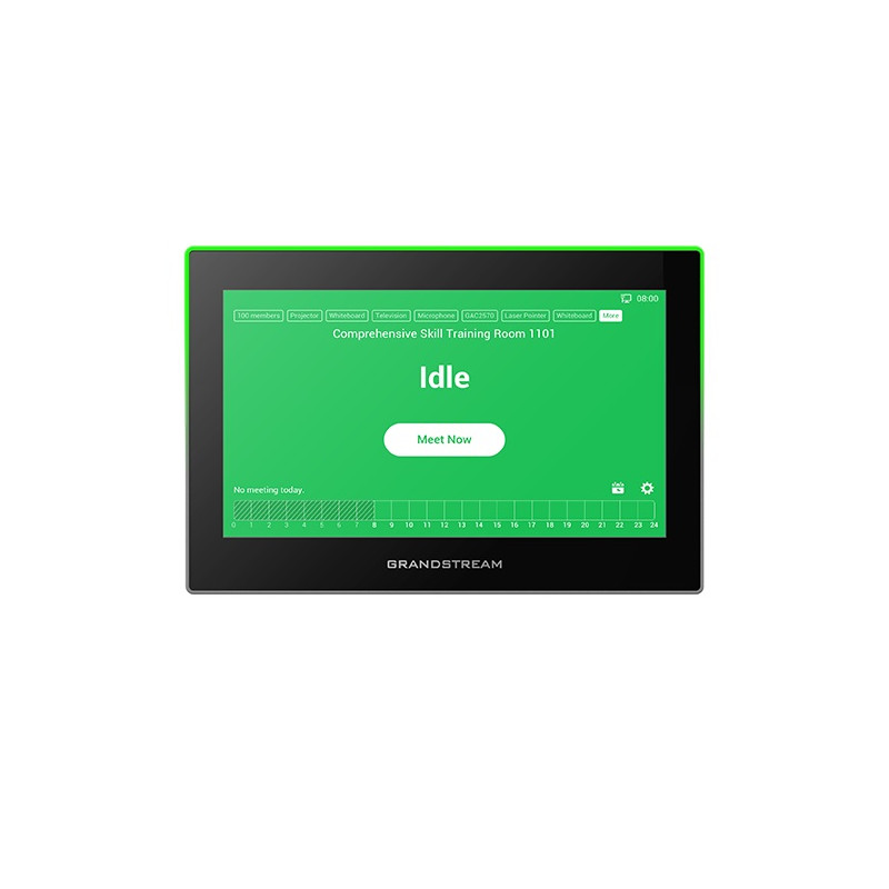 Grandstream GSC3575 SIP interkom a riadiaca stanica, 7'' dotyk.obrazovka, Wi-Fi 6, BT, 6 SIP účtov, čierny