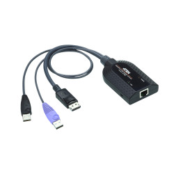 ATEN USB DisplayPort Virtual Media KVM adaptér