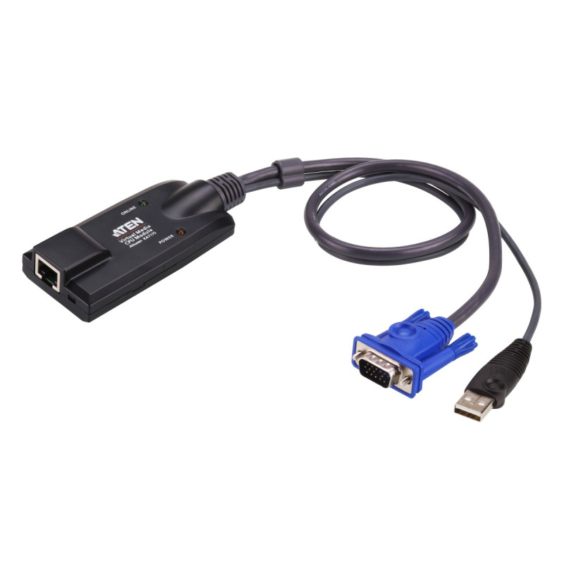 USB VGA Virtual Media KVM adaptér