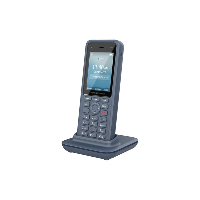 Grandstream WP836 SIP WiFi telefón, 2,8'' bar. displ., 3 SIP úč., BT, USB-C, IP67