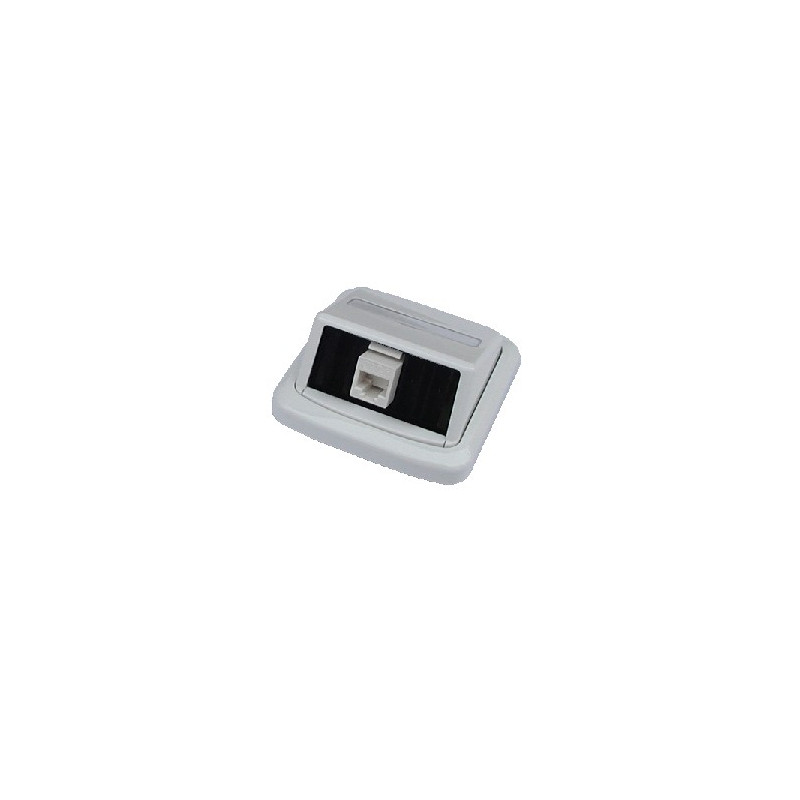 Jednozásuvka ABB TANGO 1xRJ45 Cat5e UTP biela