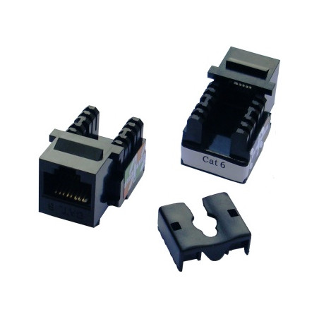 DATACOM Keystone cat6 black UTP