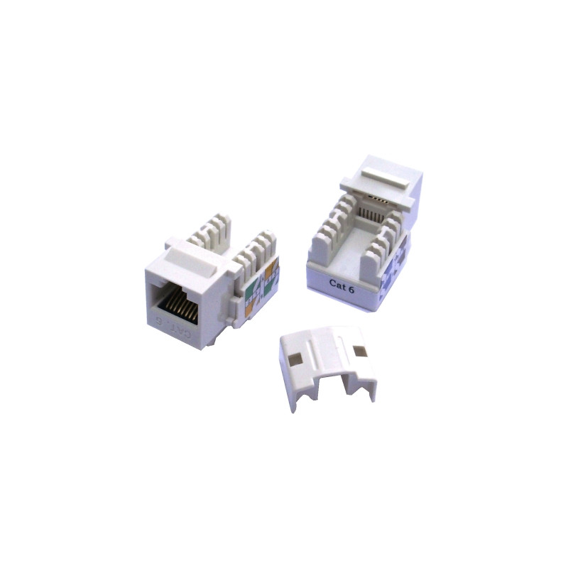 DATACOM Keystone cat6 white UTP