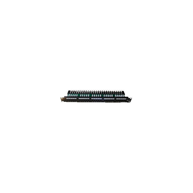 DATACOM Patch panel ISDN 25p.1U Integrovaný BLACK, 19''