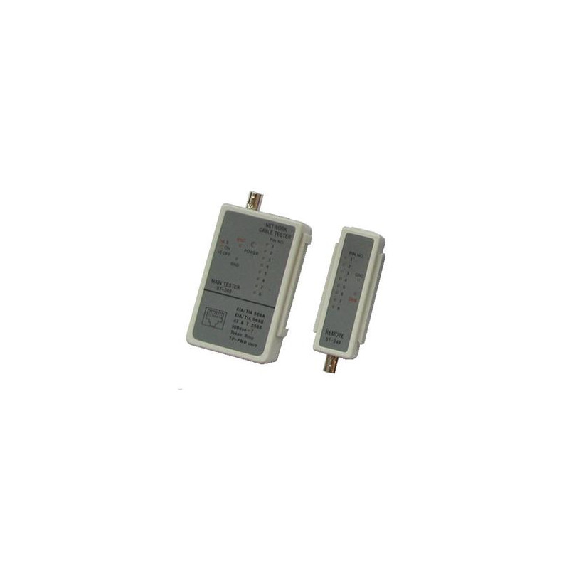 DATACOM Cable Tester LED RJ 45 / BNC