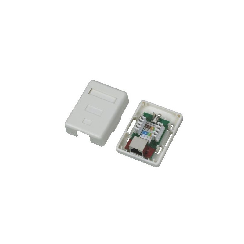 DATACOM STP jednozásuvka nad omietku Cat5e 1 x RJ45