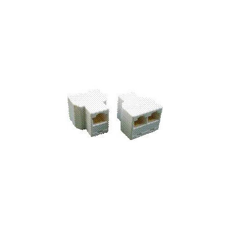 DATACOM Dvojspojka 3x RJ45 8p8c Cat5E (3 x Female)
