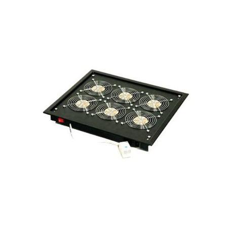 Vent.j. horný (spodný) 6x ventilátor 220V/138W sivá