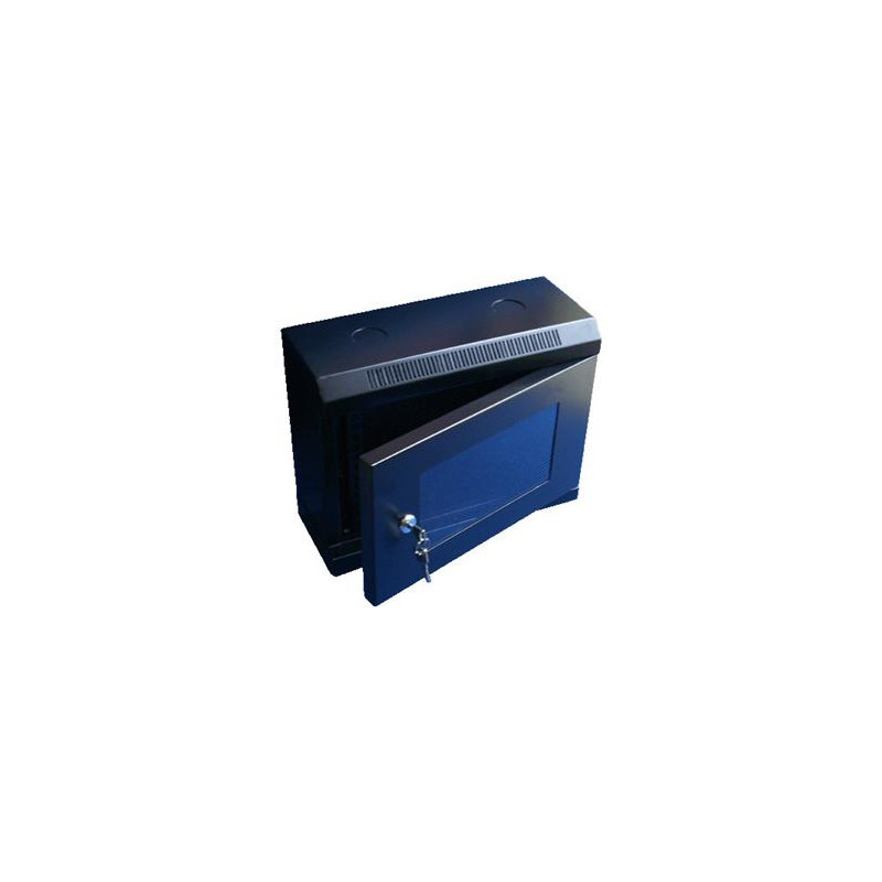 10'' rack jednodielny 6U/140 DATACOM čierny Skl.dv.