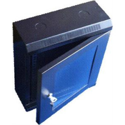 10'' rack jednodielny 9U/140 DATACOM čierny Skl. dv.