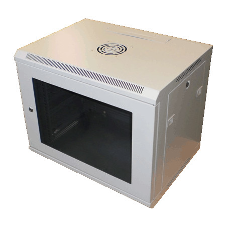Datacom 19'' rozvádzač jednodielny 9U/hl.450mm