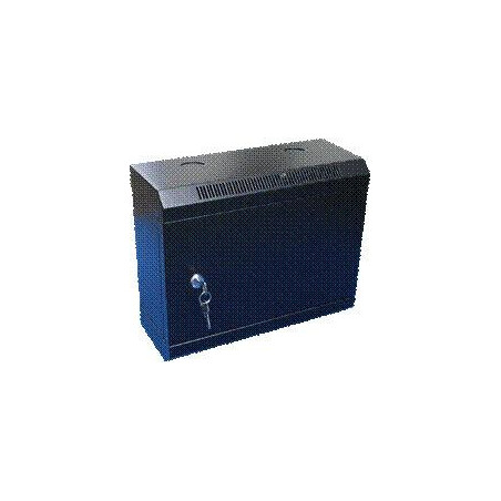 10'' rack jednodielny 6U/140 DATACOM čierny plech.dv.