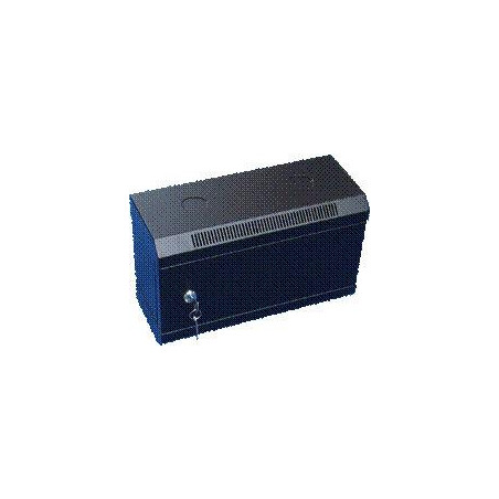 10'' rack jednodielny 4U/140 DATACOM čierny plech.dv.