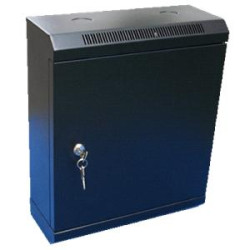 10'' rack jednodielny 12U/140 DATACOM čierny plech.dv