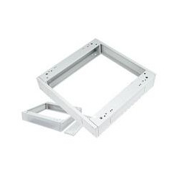 Podstavec pod rack, 600x600, s filtrom sivý