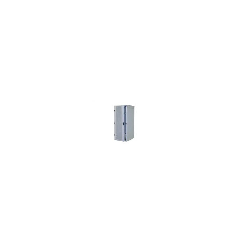 Dvere 42U pre rack 600mm široký, perforované, šedá