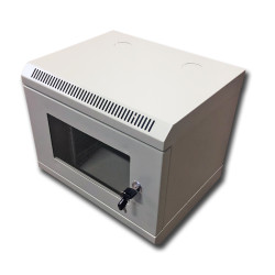 10'' rack jednodielny 6U/280 DATACOM šedý Skl.dv.