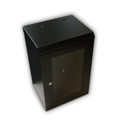10'' rack jednodielny 12U/280 DATACOM čierny Skl.dv.
