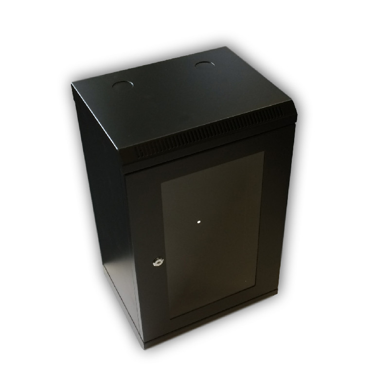 10'' rack jednodielny 12U/280 DATACOM čierny Skl.dv.