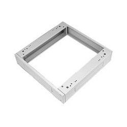 Podstavec pod rack, 800x800, s filtrom sivý