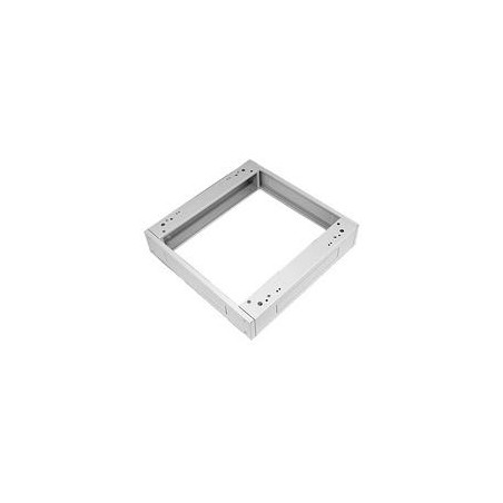 Podstavec pod rack, 800x800, s filtrom sivý