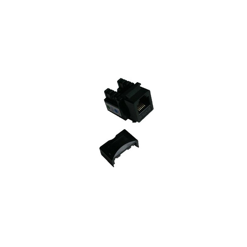 DATACOM Keystone UTP RJ12 Cat3 (DUAL) čierny