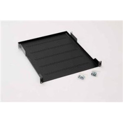 19'' polica A1 s perforáciou 450mm, max.40kg čierna