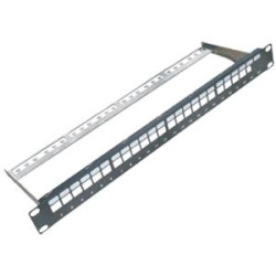 DATACOM 19'' Neosadený Patch panel 24 port