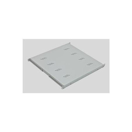 19' polica A4 perforovaná 1U/550mm,max.80kg čierna
