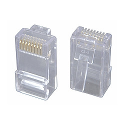 Konektor RJ45 CAT5E UTP 8p8c pre lícnu 100ks bal.