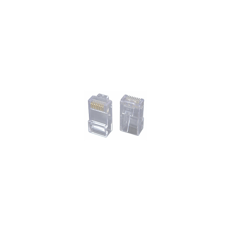 Konektor RJ45 CAT5E UTP 8p8c pre lícnu 100ks bal.