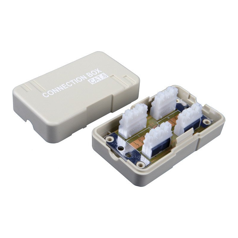 Spojovací box CAT6 UTP 8p8c LSA+/Krone