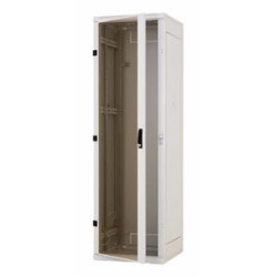 Stojanový rozvádzač 15U (š) 800x (h) 800, sklenené dvere