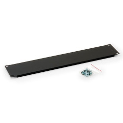 Záslepka 6U do 19'' racku čierna