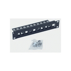 Patch panel 10'' 10portov MODULÁRNY 1U