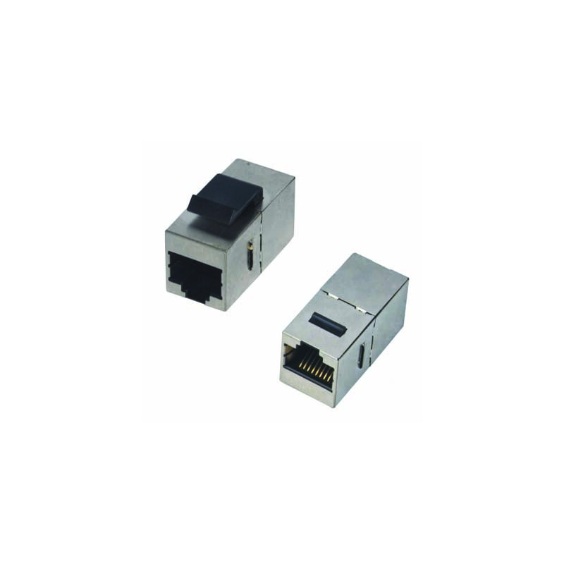 DATACOM Spojka panel STP 2 x RJ45 (8p8c) Cat6, priama, plast