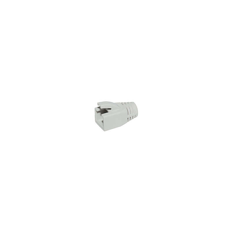 Ochrana RJ45 snag proof pre konektor KRJS45/6ASLD sivá S45SP-GY-6A 100ks