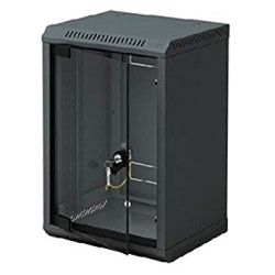 10'' rack jednodielny 4U/260 TRITON čierny dvere sklo