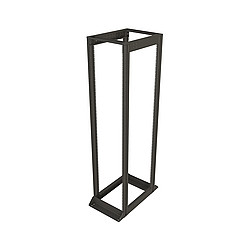 Rám 19'' 45U 600x1000 čierny nosnosť 1200kg, VR-45-B
