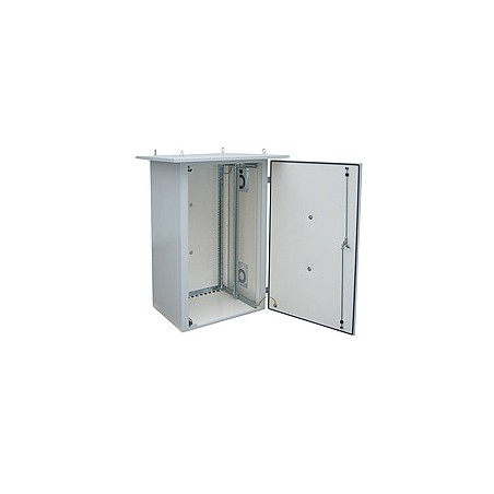 Rack termoizolovaný LC-07, 15U 700x400, RAL 7035 s vent. pravá bočnica