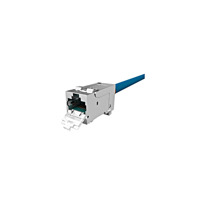 PERFORMANCE LINE modul RJ45, STP, Cat.6a 10Gb, 4PPoE 100W, 24ks